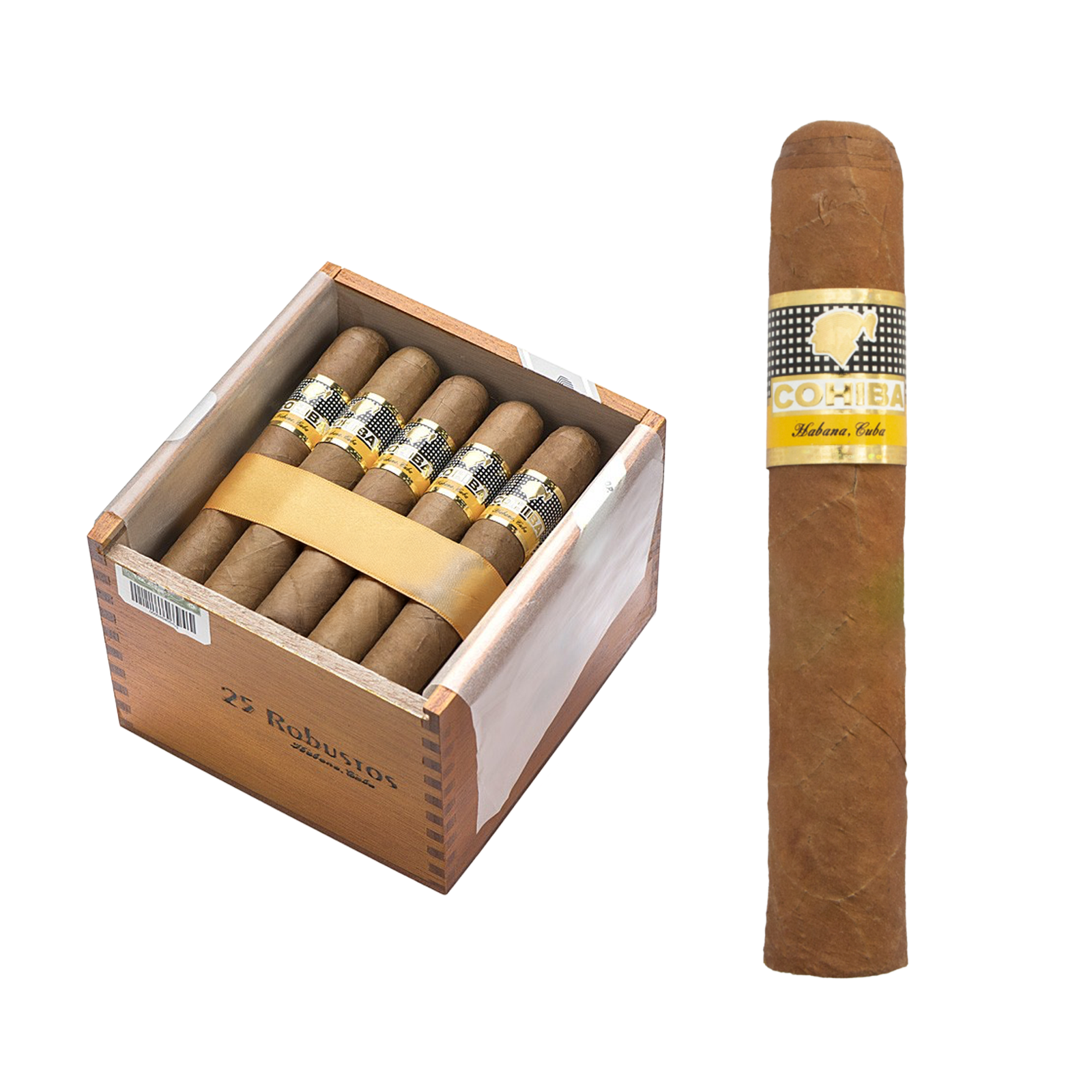 Cohiba Robustos P/c- 25 - PACK OF 10