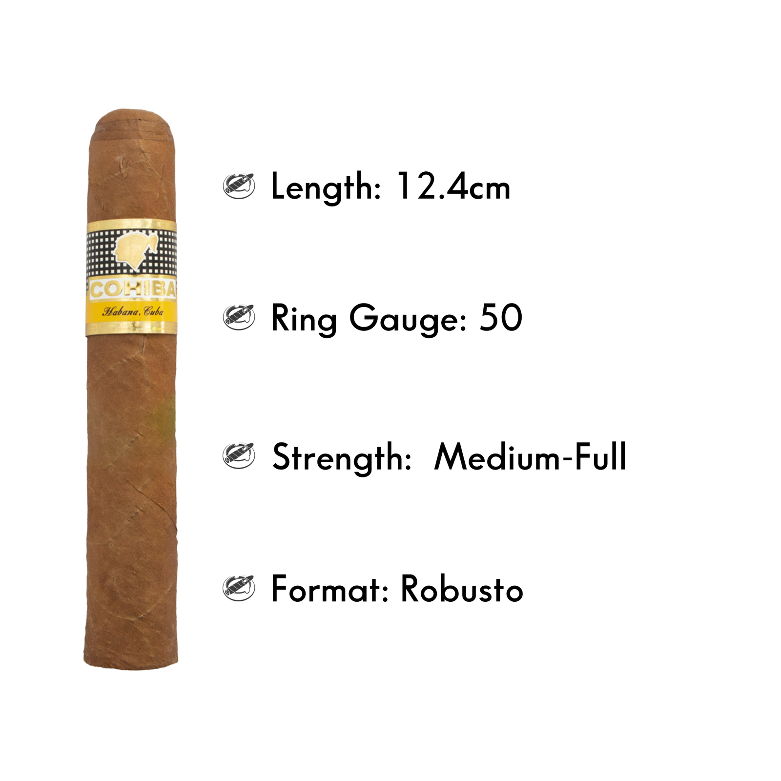 Cohiba Robustos P/c- 25 - PACK OF 10