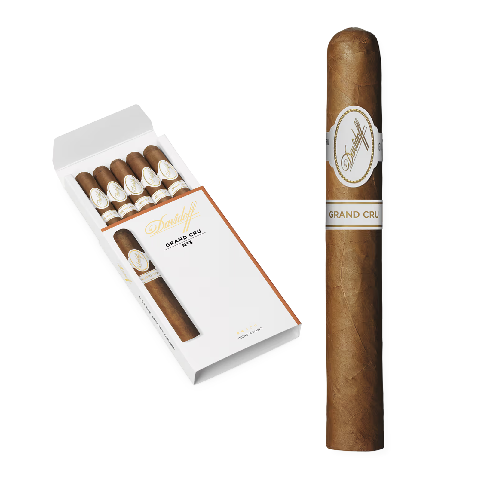DAVIDOFF GRAND CRU NO. 3 (5/PACK) - PACK OF 3