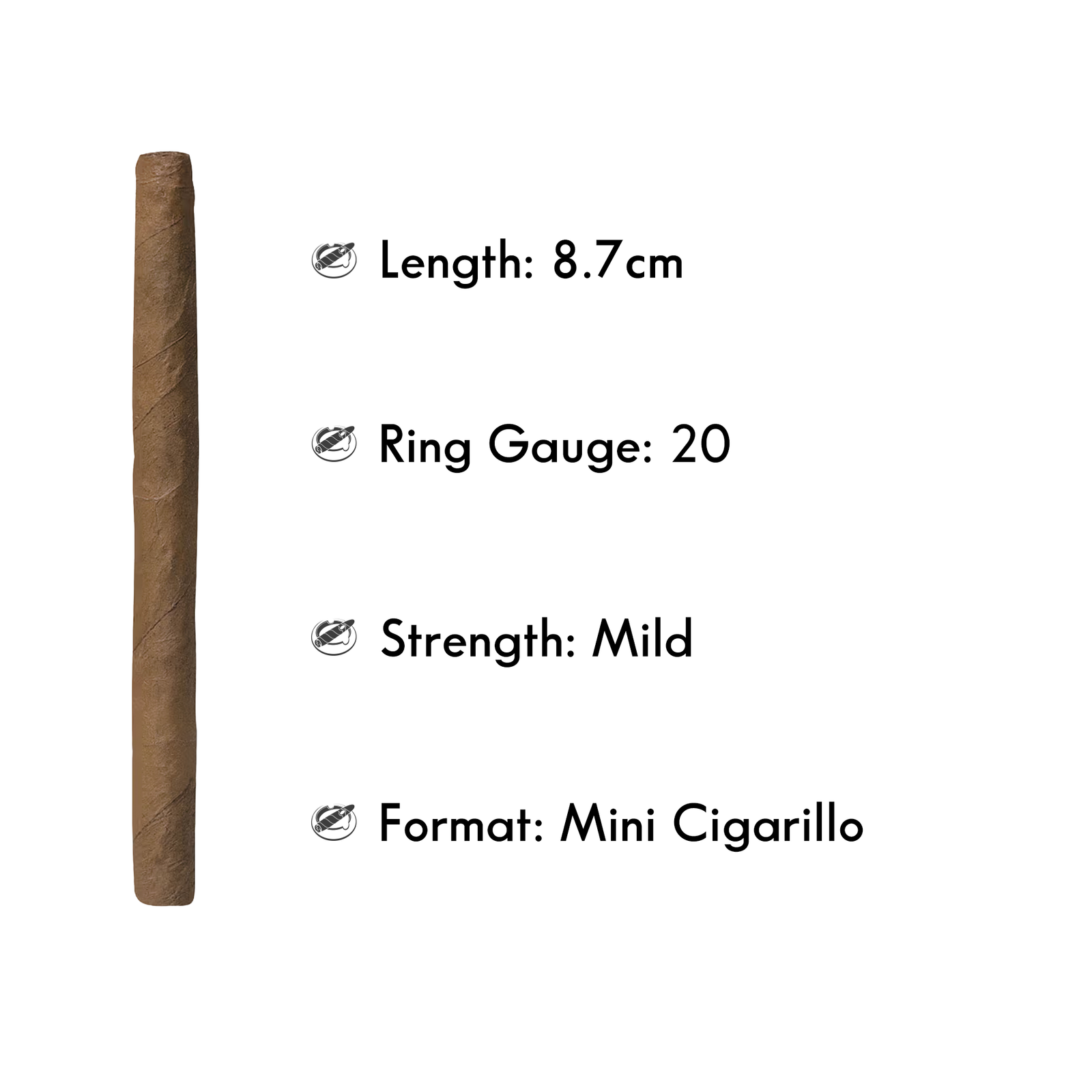 DAVIDOFF MINI CIGARILLOS SILVER