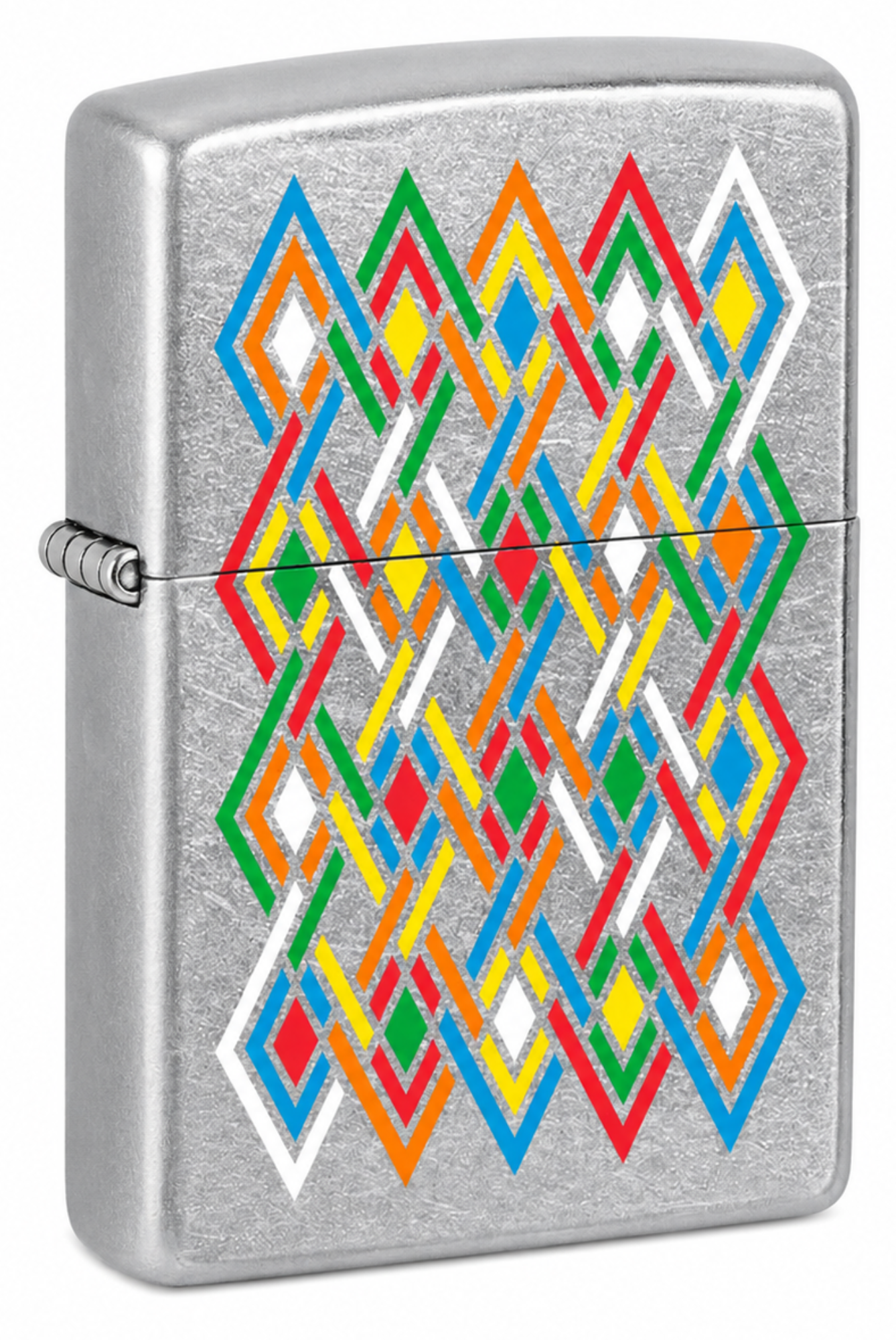 Luxury Diamond / Multi-Color Diamond Pattern Windproof Lighter