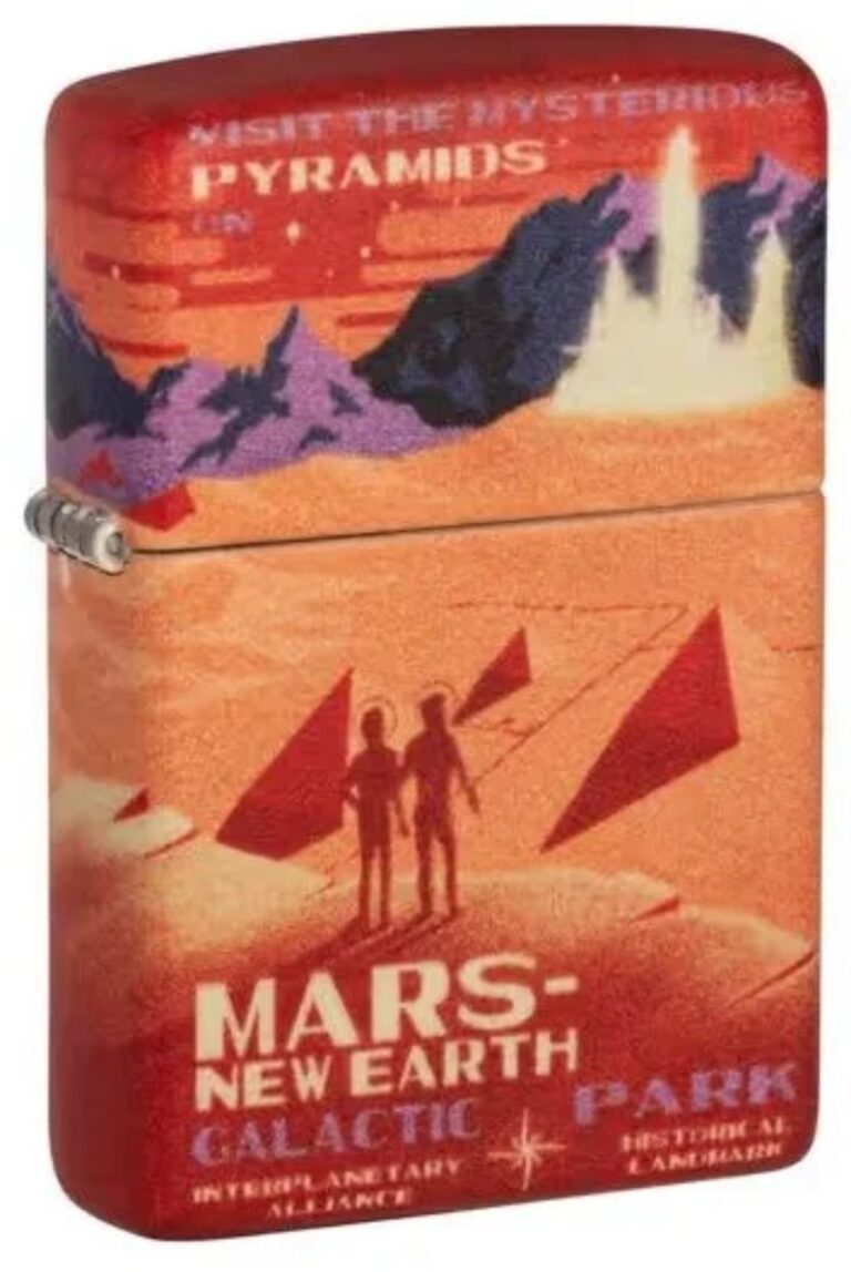 Mars New Earth Design 540 Color Windproof Lighter