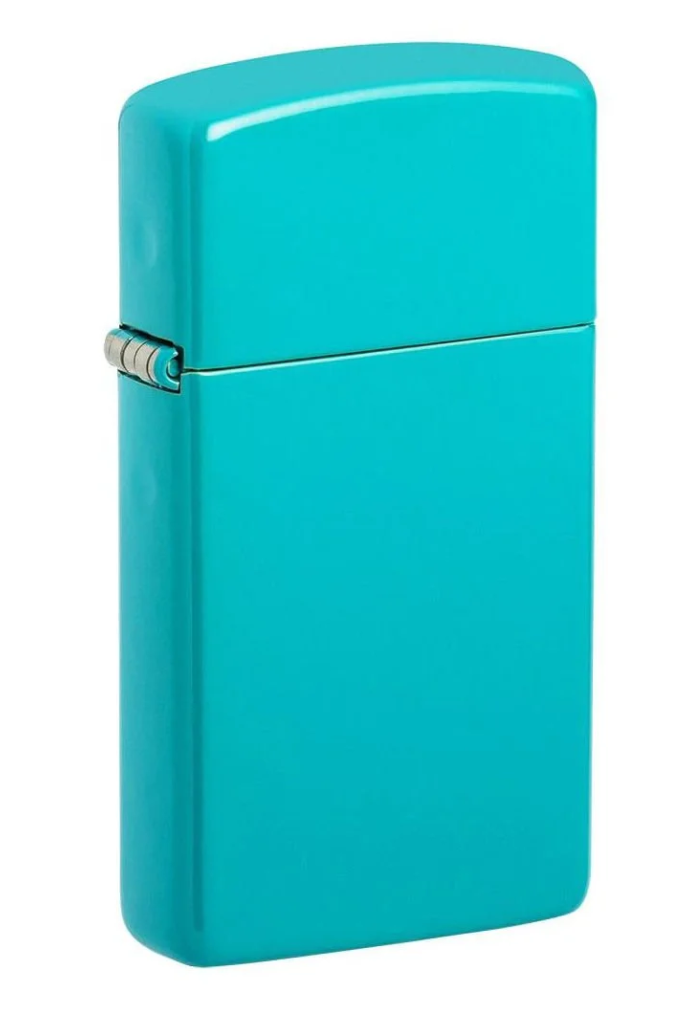 Slim Flat Turquoise Windproof Lighter