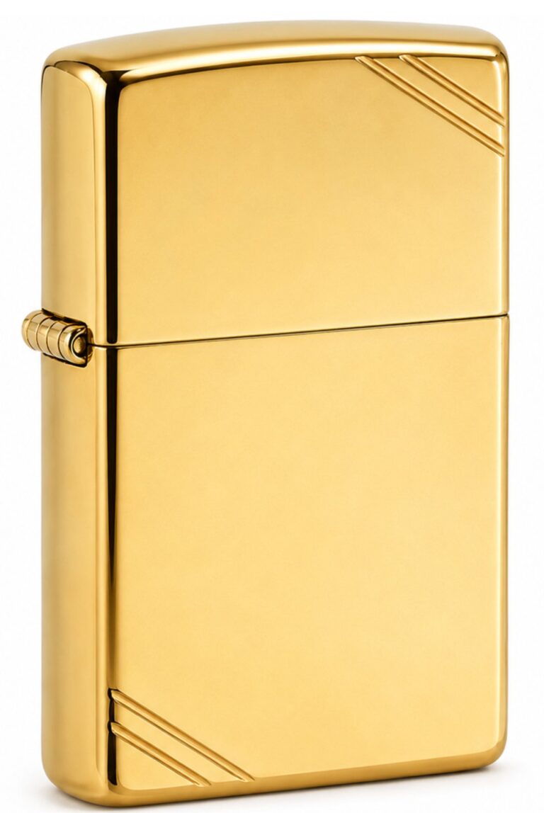Vintage High Polish Brass Without Slashes ‘Notorious’ Design