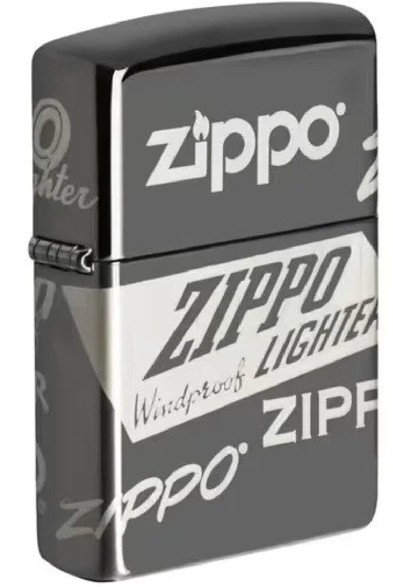 Zippo Classic Logo Color Image Premium Windproof Lighter