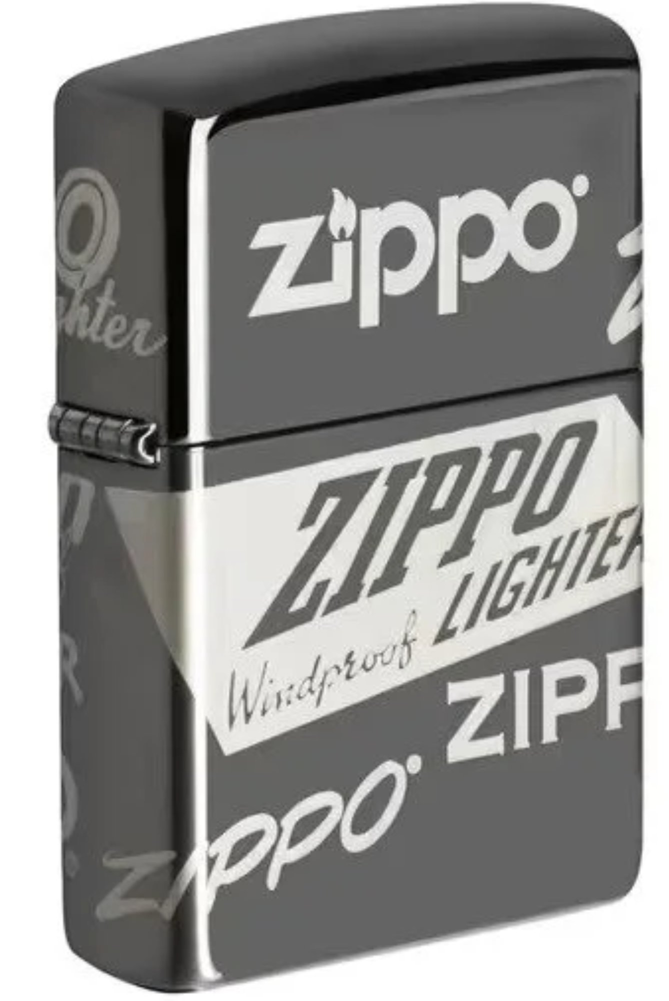 Zippo Classic Logo Color Image Premium Windproof Lighter