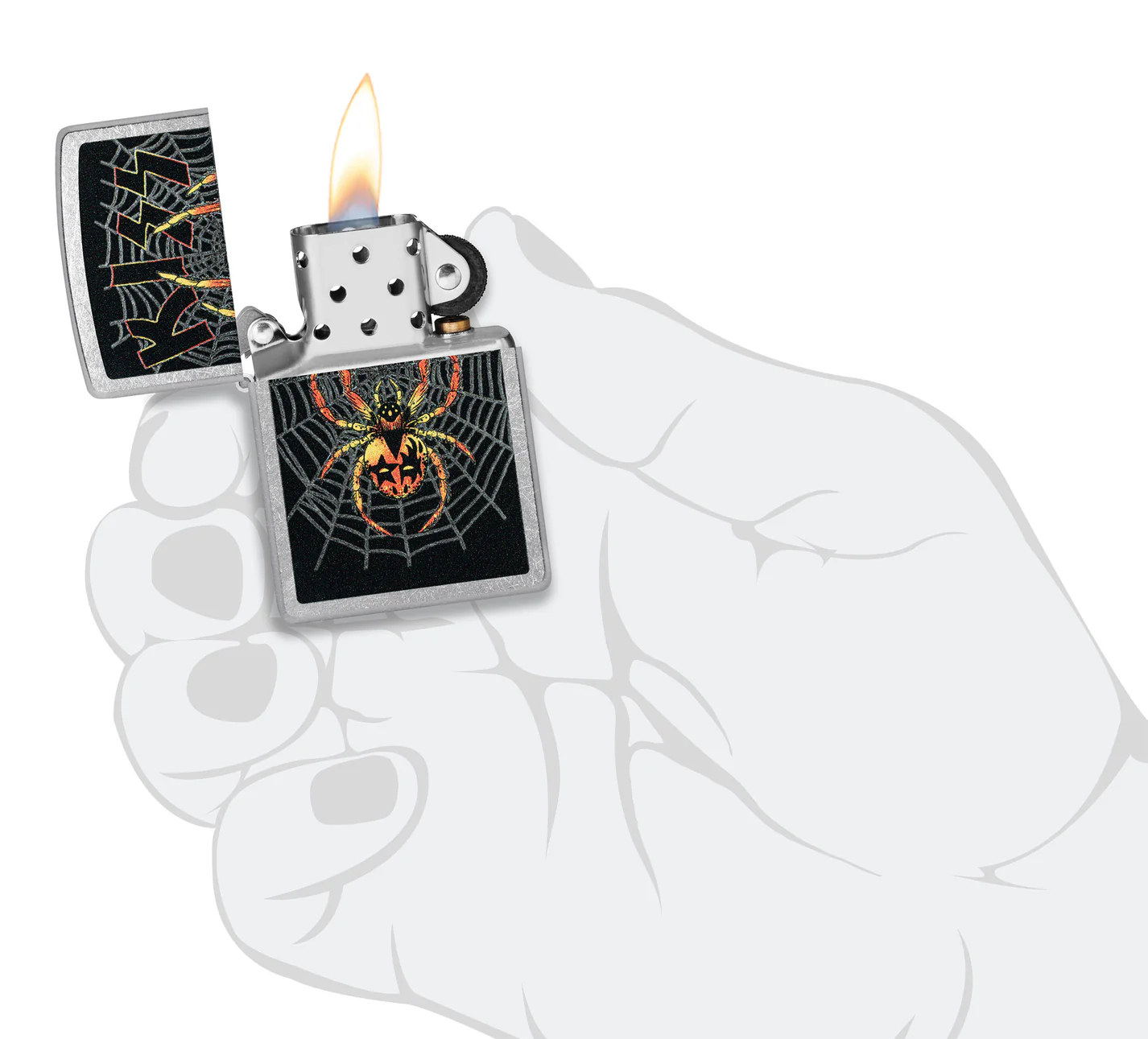 KISS Band Design Windproof Lighter
