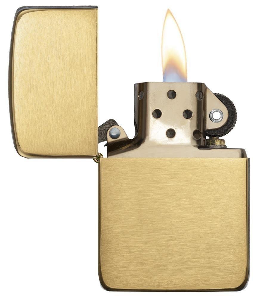 1941 Replica Brushed Brass Windproof Lighter