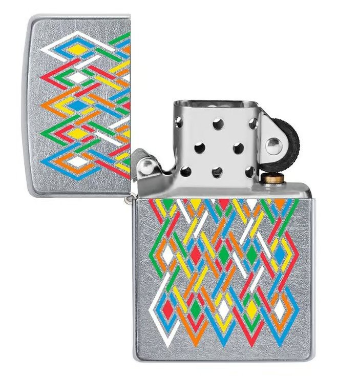 Luxury Diamond / Multi-Color Diamond Pattern Windproof Lighter
