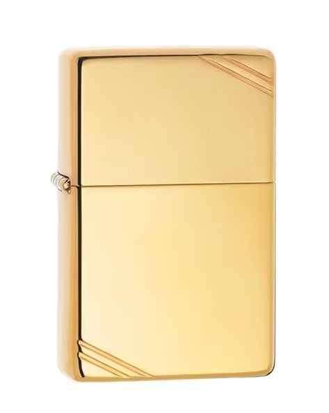 Vintage High Polish Brass Without Slashes 'Notorious' Design