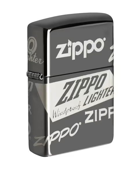 Zippo Classic Logo Color Image Premium Windproof Lighter