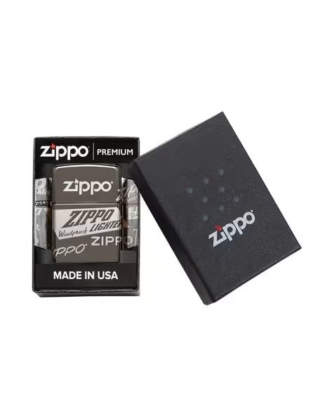 Zippo Classic Logo Color Image Premium Windproof Lighter