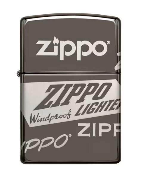 Zippo Classic Logo Color Image Premium Windproof Lighter