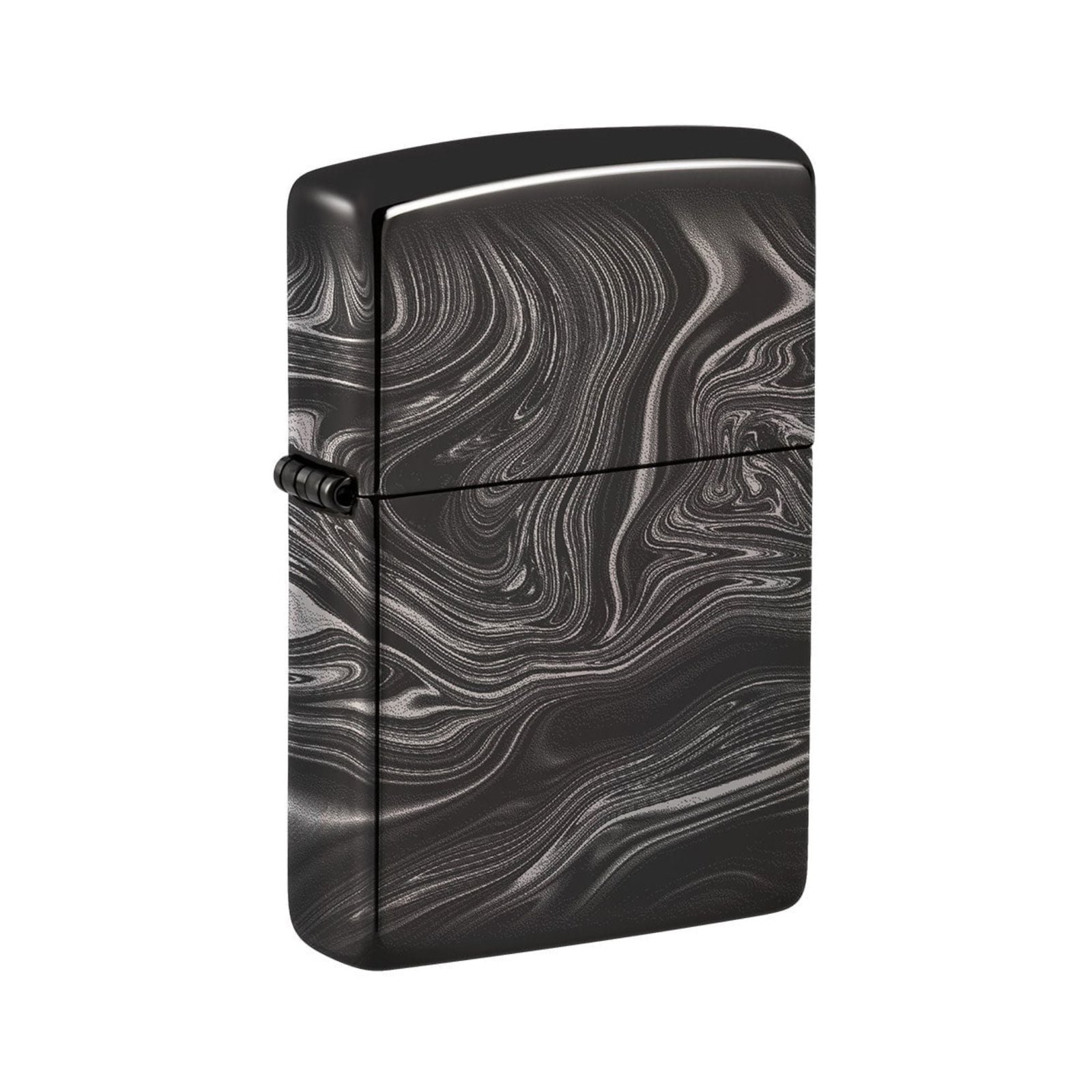 Marble Pattern Design Iron Stone Windproof Lighter