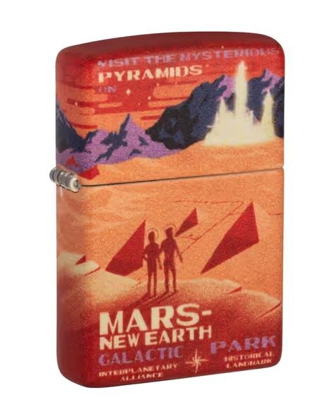 Mars New Earth Design 540 Color Windproof Lighter