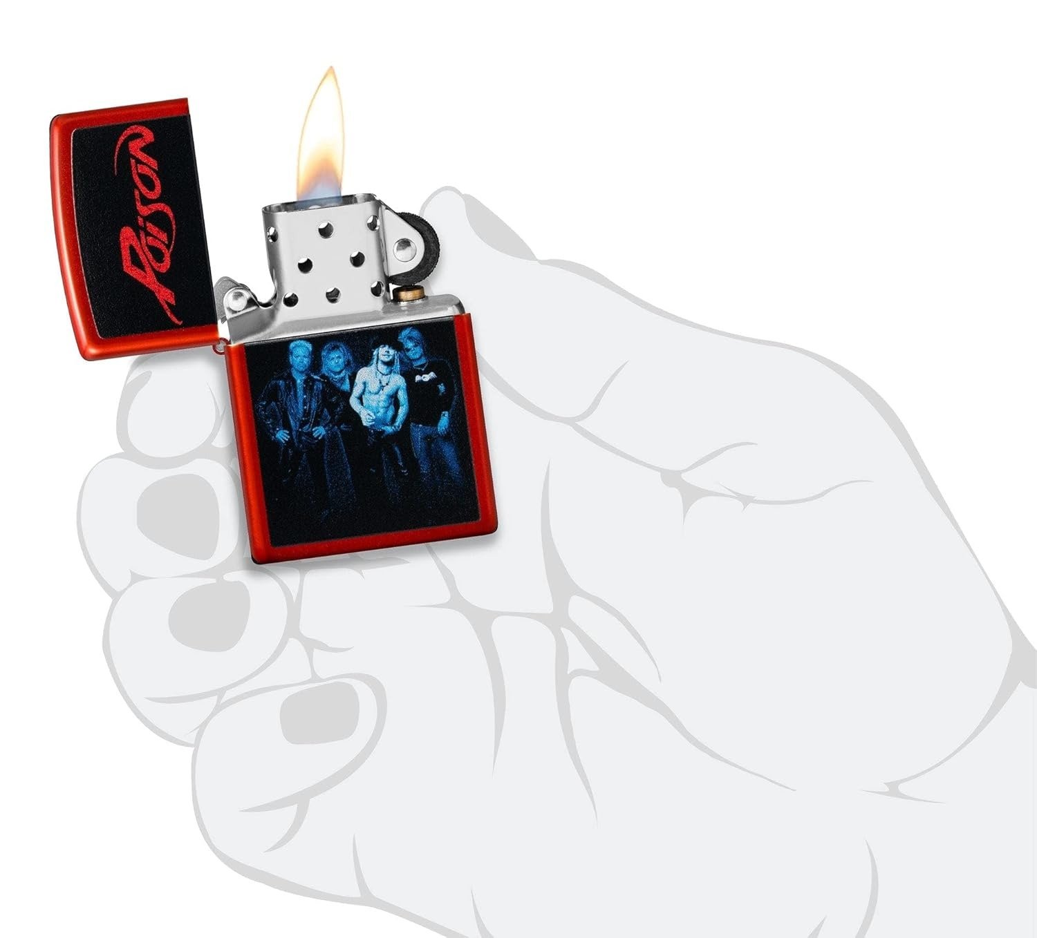 Poison Design Windproof Lighter