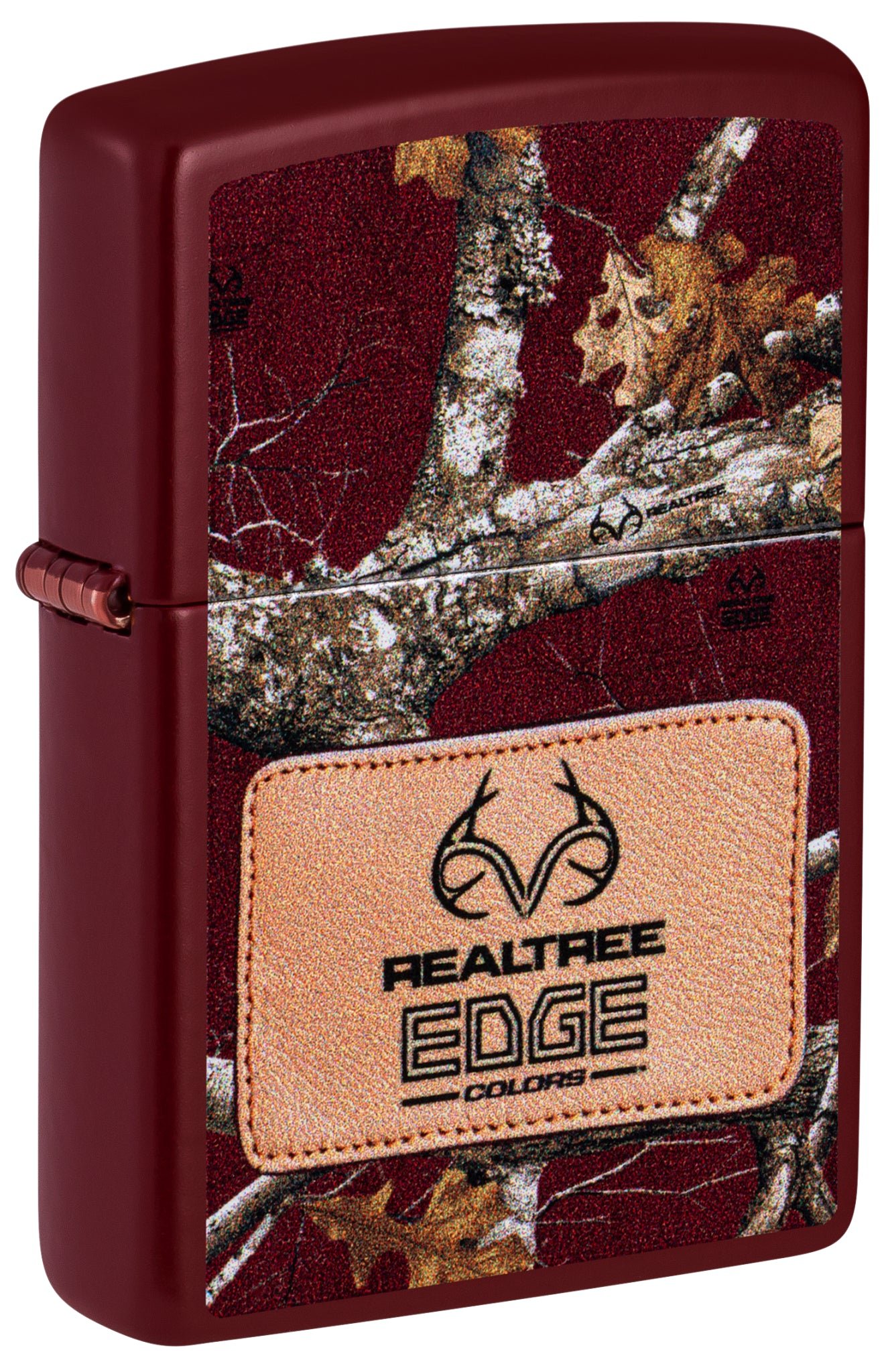 Realtree Edge Colors Design Merlot Windproof Lighter