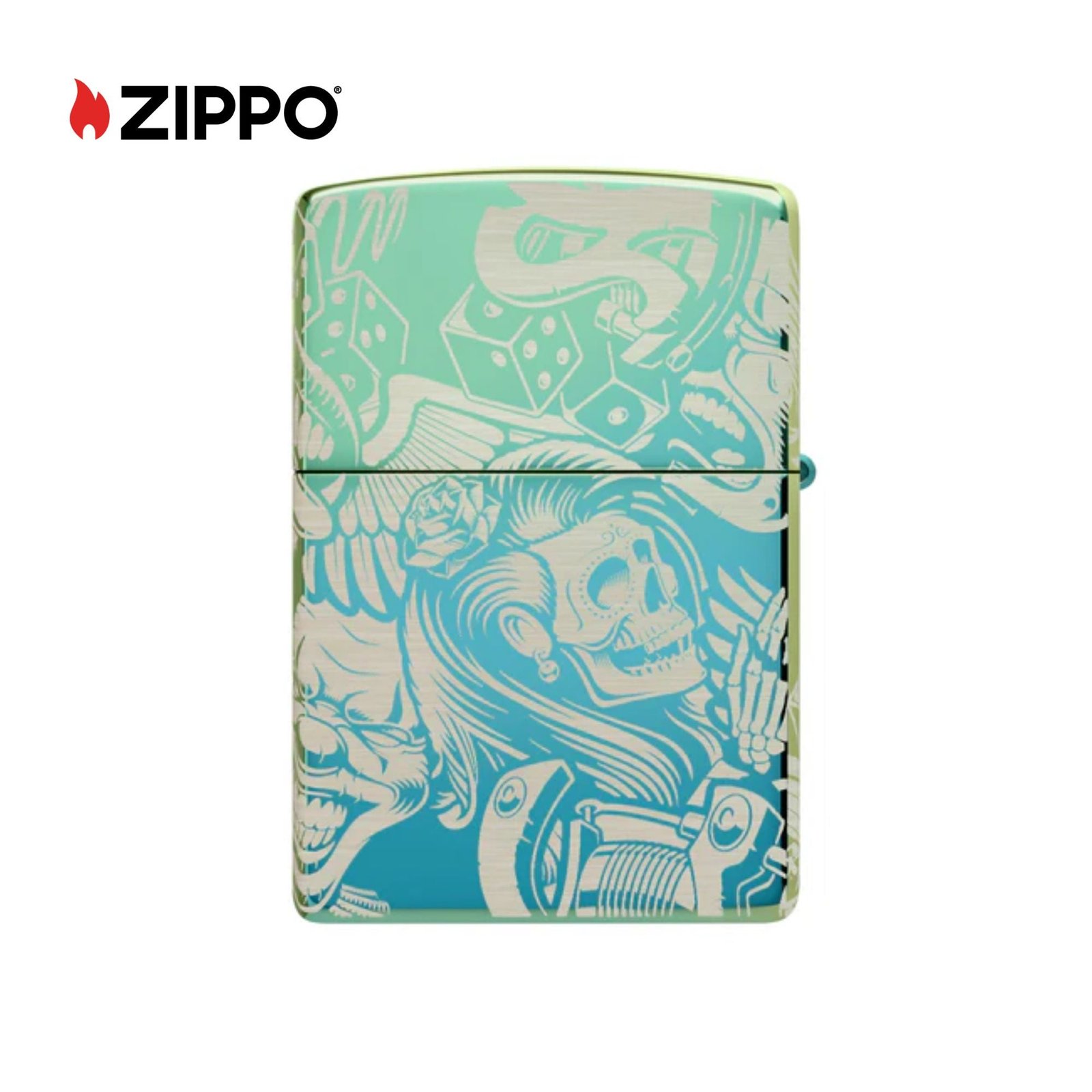 Tattoo Art Design 540 Color Windproof Lighter