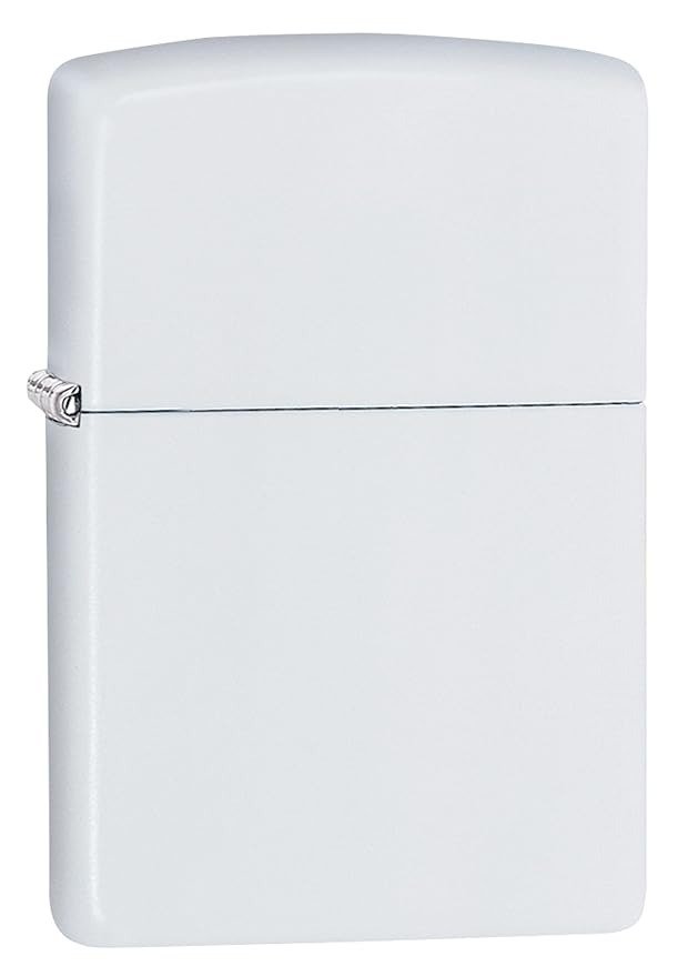 Zippo Design Color Image White Matte Windproof Lighter
