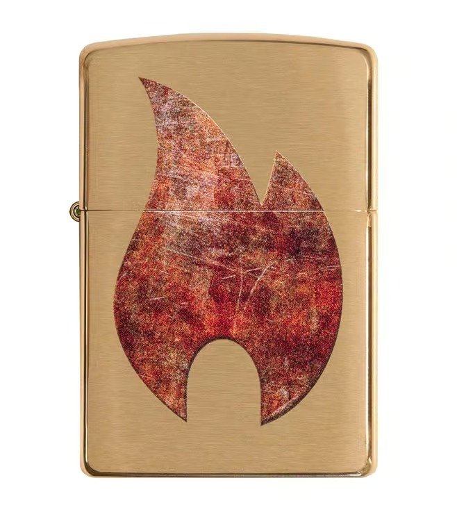 Rusty Flame Design Windproof Lighter