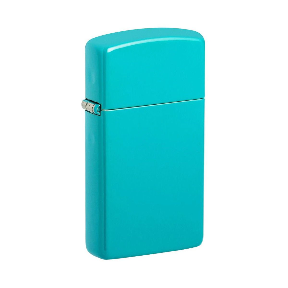 Slim Flat Turquoise Windproof Lighter