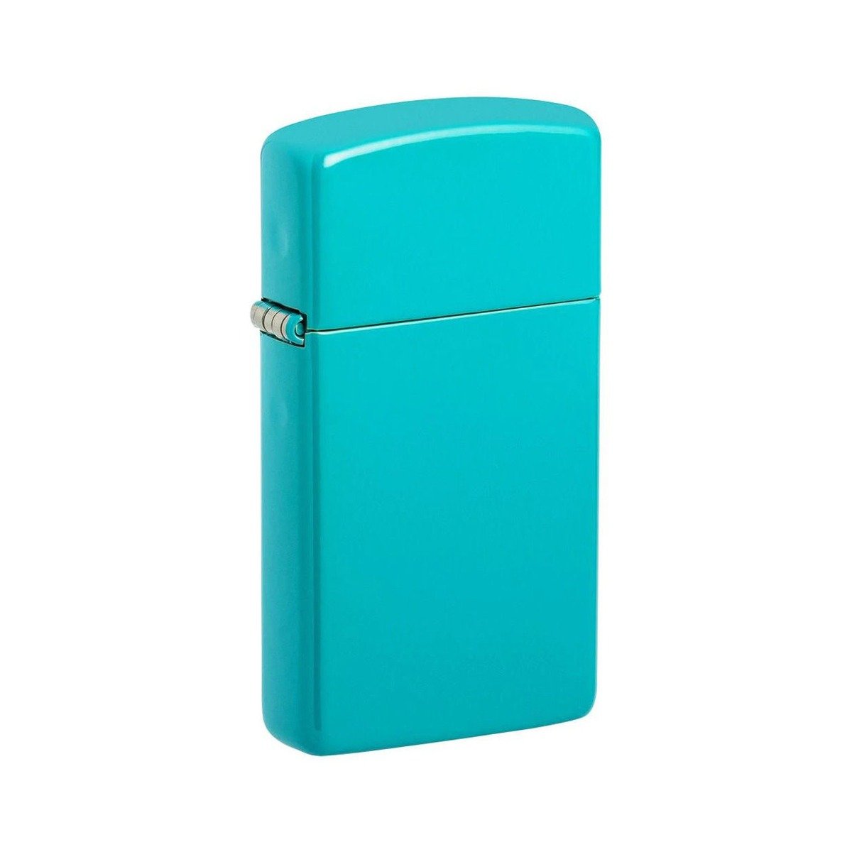 Slim Flat Turquoise Windproof Lighter