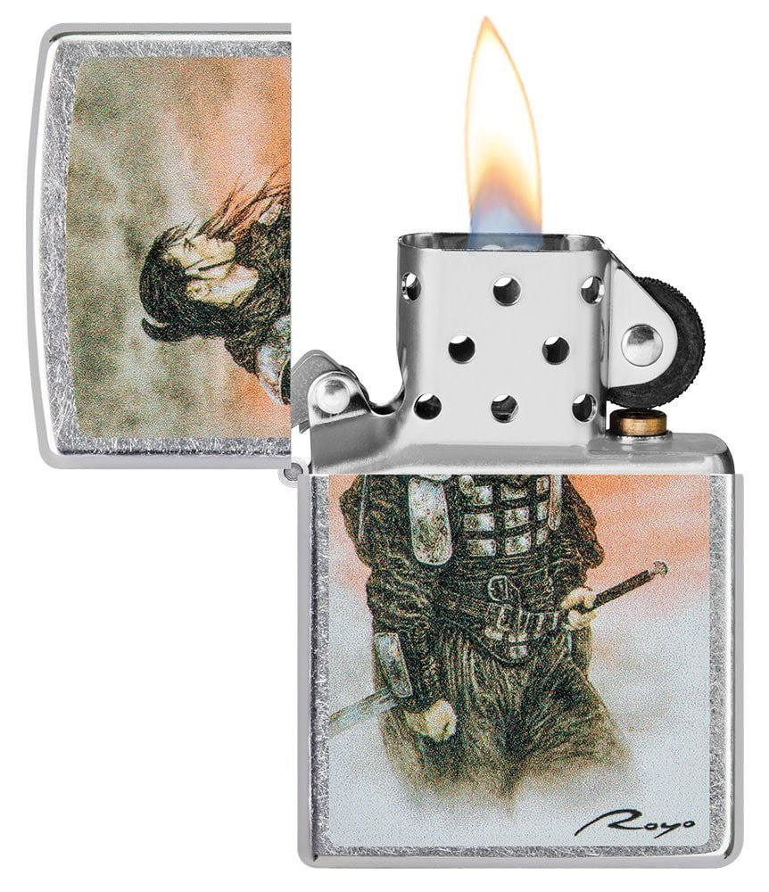 Warrior Design Windproof Lighter (Luis Royo Samurai / Mazzi Spartan)