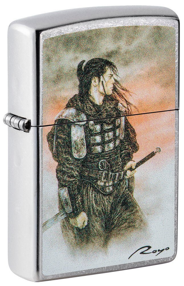 Warrior Design Windproof Lighter (Luis Royo Samurai / Mazzi Spartan)