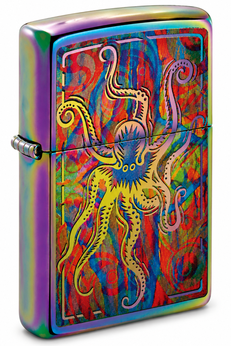 Colorful Octopus Multi Color Windproof Lighter