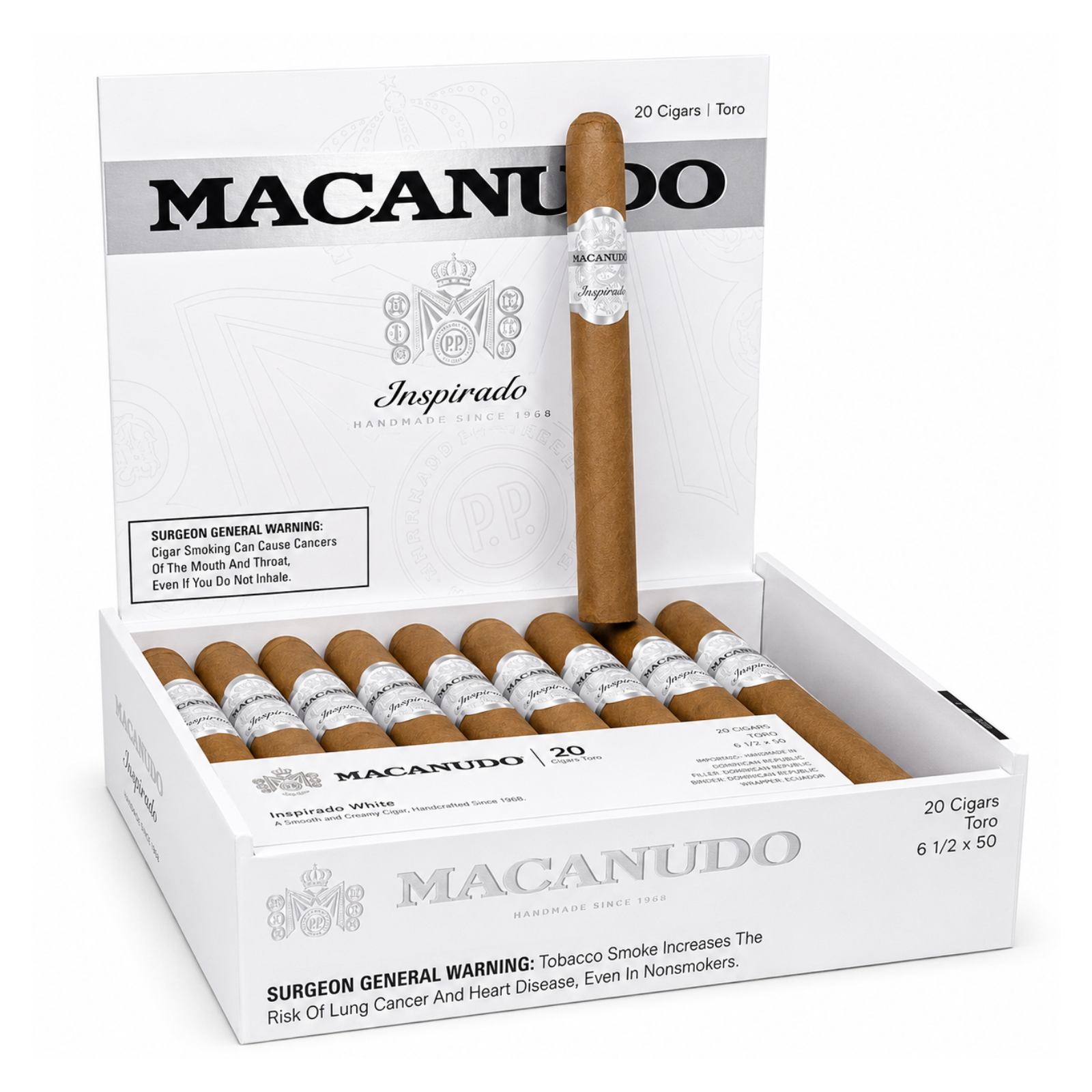Macanudo Inspirado White Toro