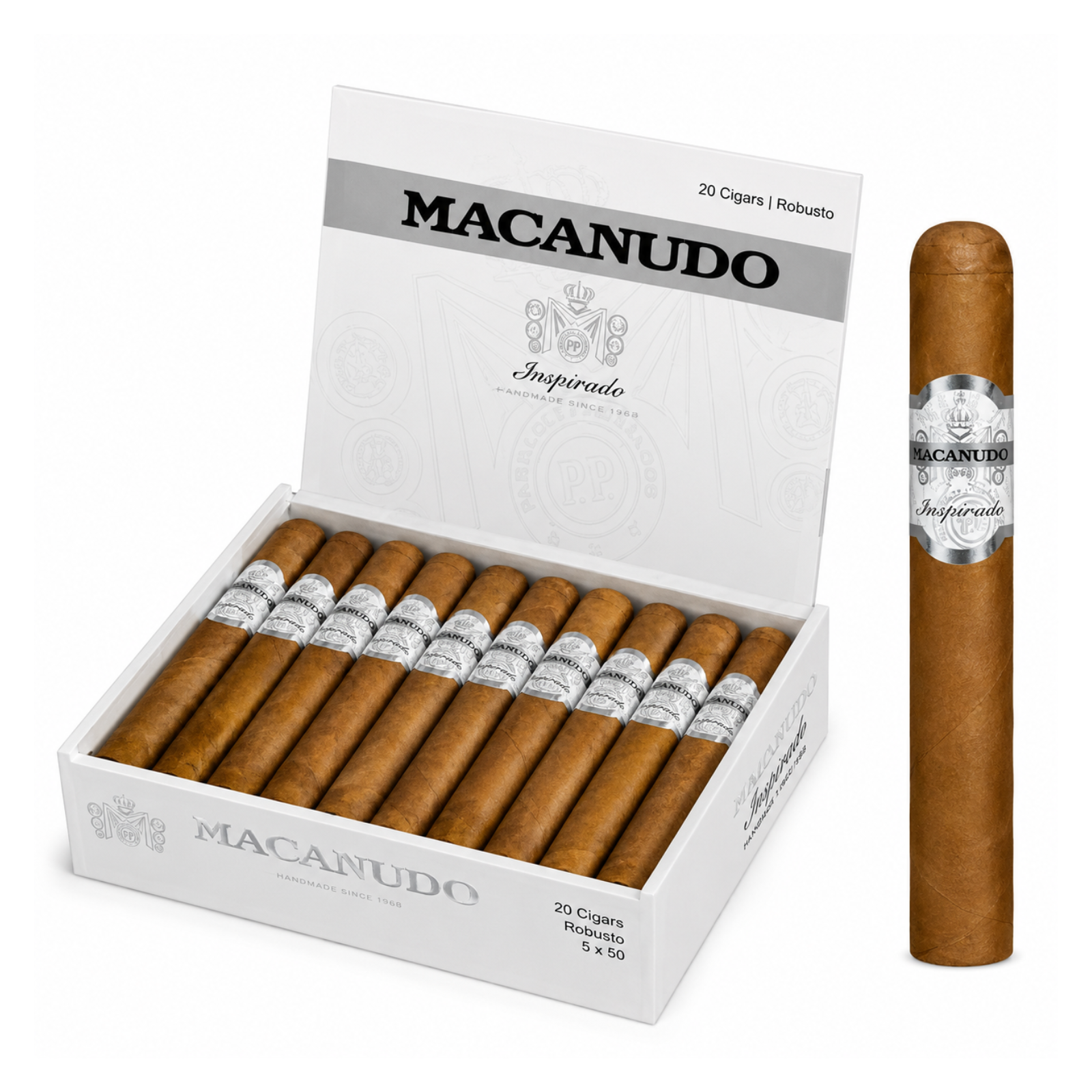 Macanudo Inspirado White Robusto