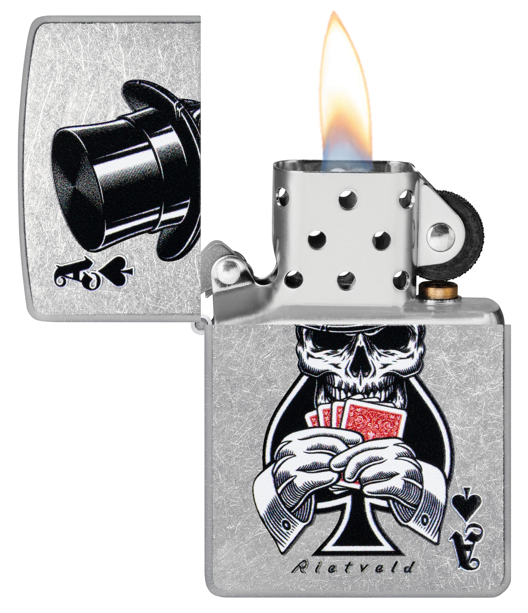 Rick Rietveld Design Street Chrome Windproof Lighter