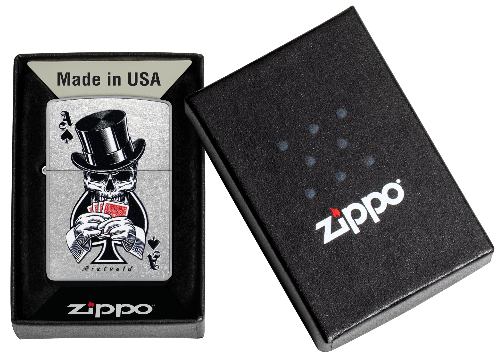 Rick Rietveld Design Street Chrome Windproof Lighter