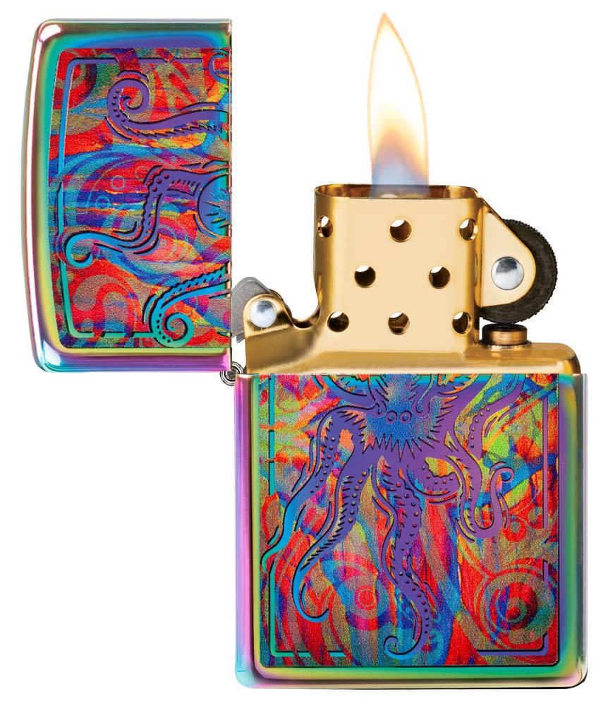 Colorful Octopus Multi Color Windproof Lighter