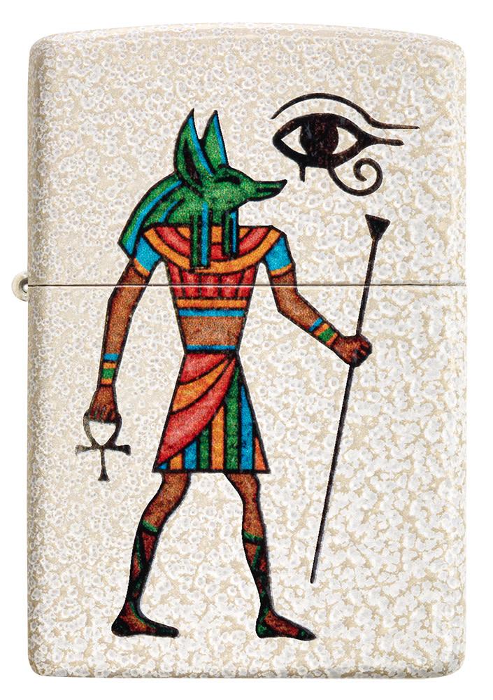 Anubis Egyptian Design Mercury Glass Windproof Lighter