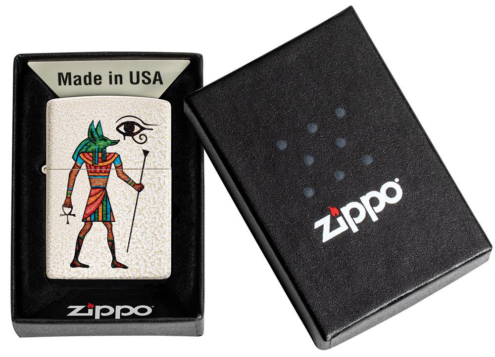 Anubis Egyptian Design Mercury Glass Windproof Lighter