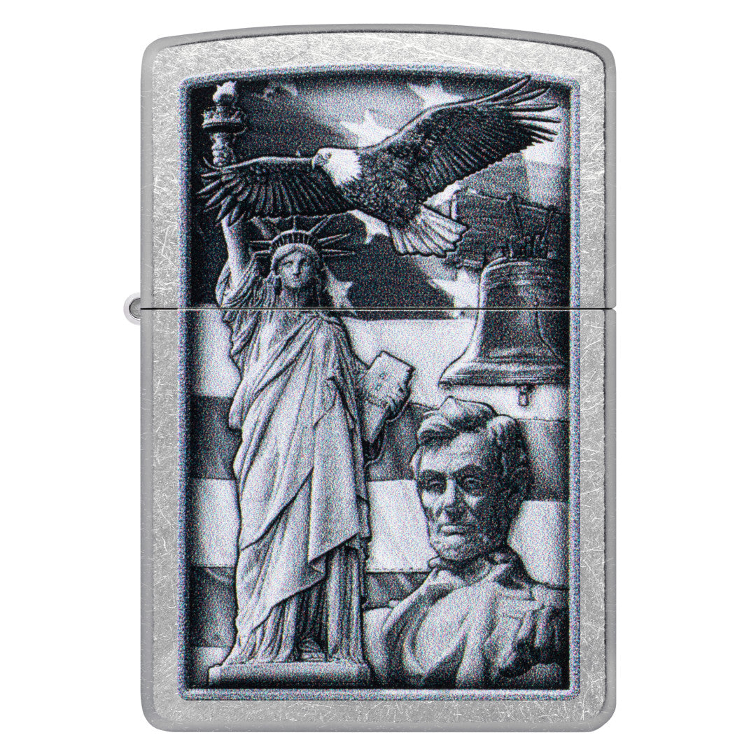 American Classic Design Street Chrome Windproof Lighter
