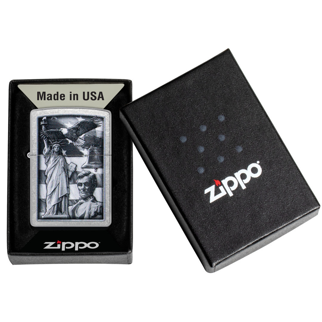 American Classic Design Street Chrome Windproof Lighter