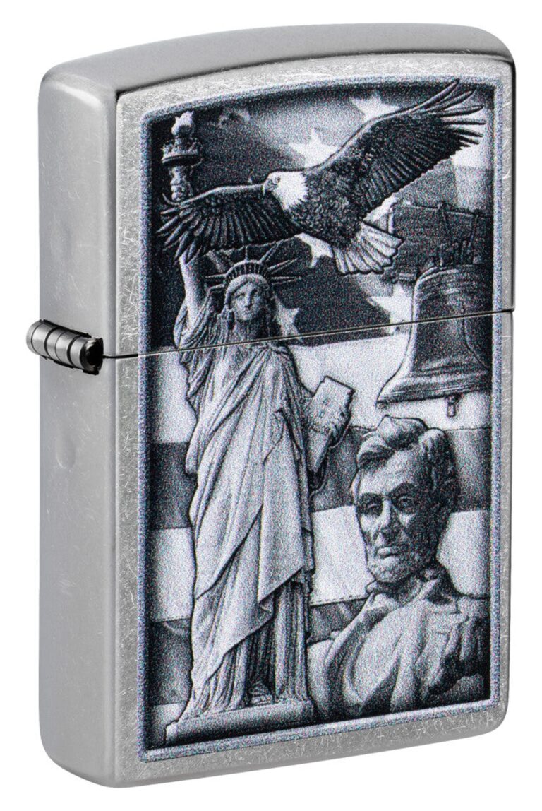 American Classic Design Street Chrome Windproof Lighter